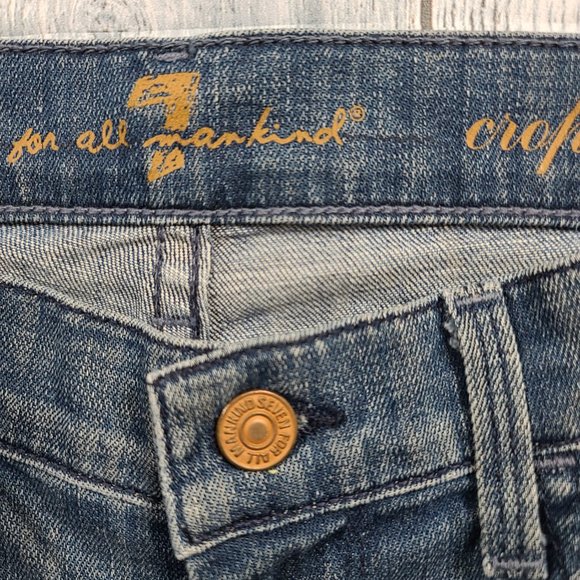 7 For All Mankind Capris Jeans - Picture 5 of 5